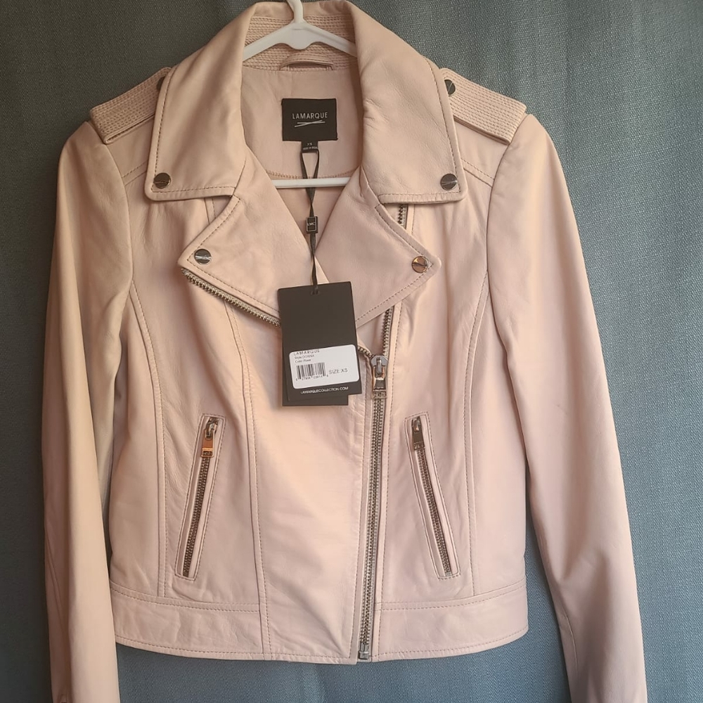 Lamarque Leather Biker Jacket